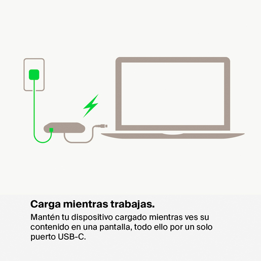 ADAPTADOR BELKIN USB C A VGA  AVC001BTBK