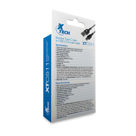 CABLE XTECH USB XTC-511