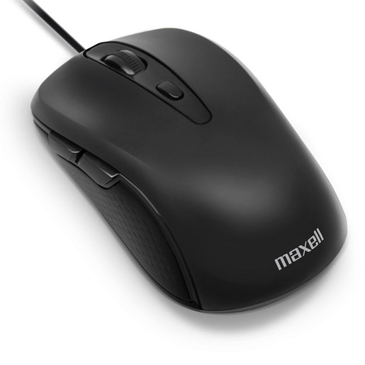 MOUSE MAXELL OPTICO 5 BOTONES NEGRO MOWR-105 NEGRO
