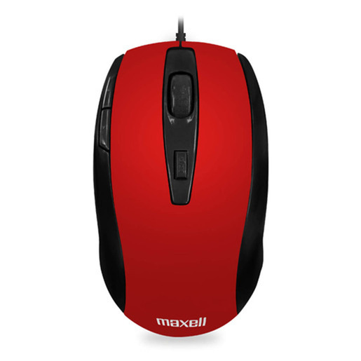 MOUSE MAXELL OPTICO ROJO MOWR-105 ROJO