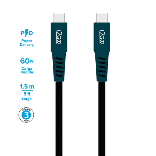 CABLE C A TIPO C,I2GO. 1.5M