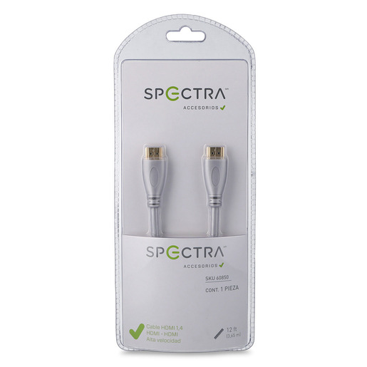 CABLE HDMI A HDMI 12 PIES