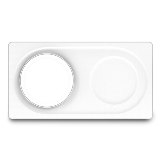 PAD MAGSAFE 2 EN 1 IPHONE 12-13-14-AIRPODS BLANCO