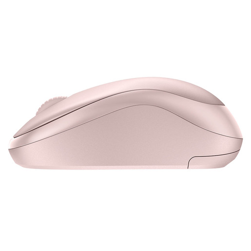 MOUSE LOGITECH OPTICO M240, SILENCIOSO, INALAMBRICO, BLUETOOTH, 400DPI COLOR ROSA
