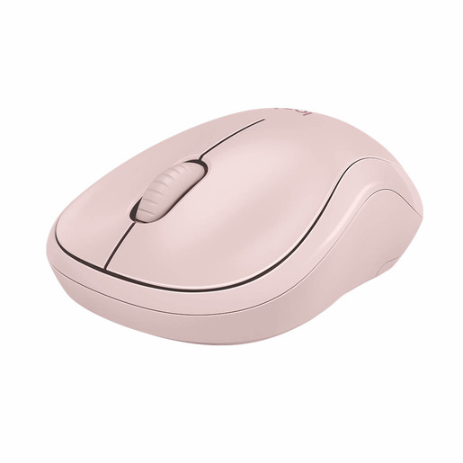 MOUSE LOGITECH OPTICO M240, SILENCIOSO, INALAMBRICO, BLUETOOTH, 400DPI COLOR ROSA