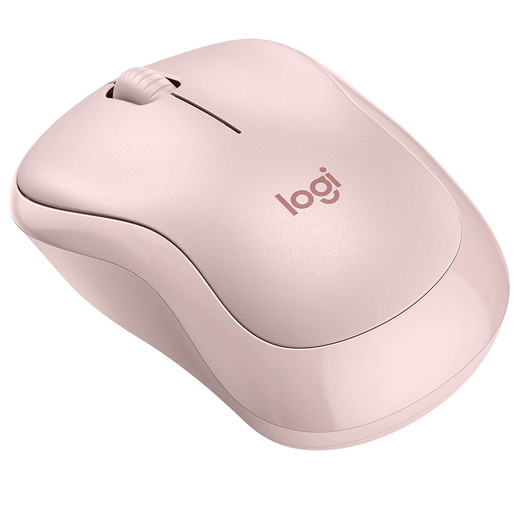 MOUSE LOGITECH OPTICO M240, SILENCIOSO, INALAMBRICO, BLUETOOTH, 400DPI COLOR ROSA