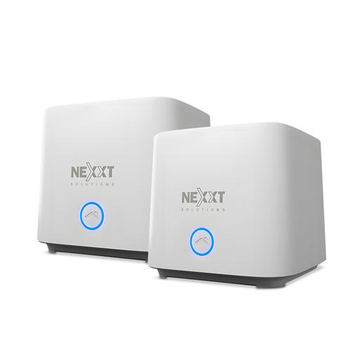 ENRUTADOR DE MALLA NEXXT CASA PERNO AX1800 PAQUETE DE 2