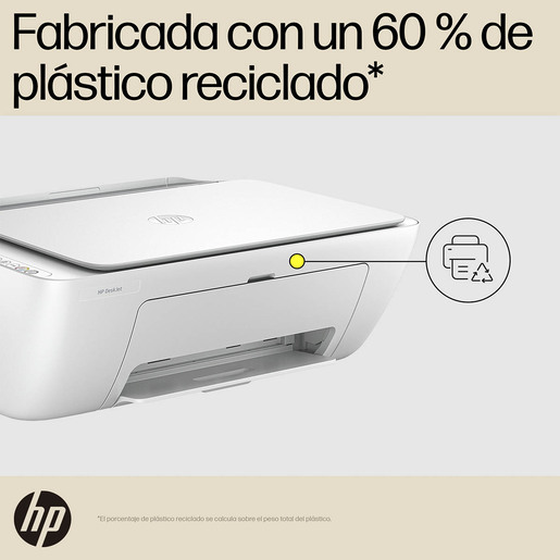 IMPRESORA MULTIFUNCIONAL HP 2875 CARTUCHOS (IMPRIME, COPIA Y ESCANEA)