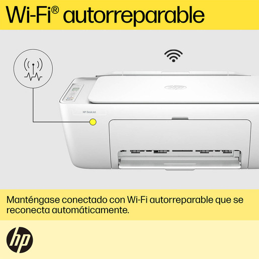 IMPRESORA MULTIFUNCIONAL HP 2875 CARTUCHOS (IMPRIME, COPIA Y ESCANEA)