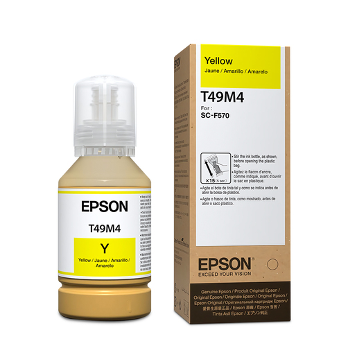 BOTELLA DE TINTA EPSON AMARILLO T49M4