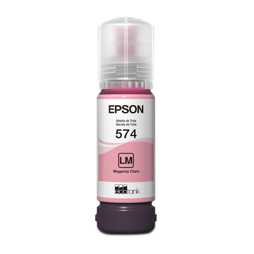 BOTELLA DE TINTA EPSON MAGENTA CLARO 574