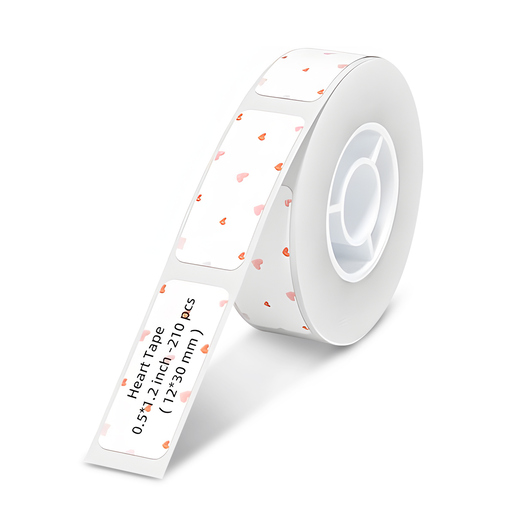 ETIQUETA TERMICA NIIMBOT 12X30MM CORAZONES