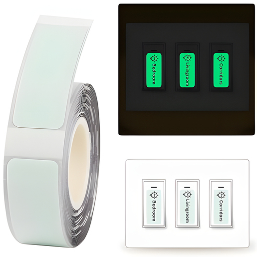 ETIQUETA TERMICA NIIMBOT 13X35 GLOW IN THE DARK