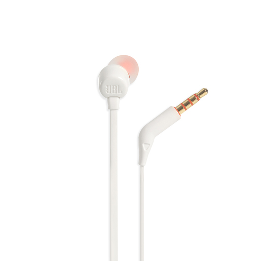 AUDIFONO JBL ALAMBRICO BLANCO T110