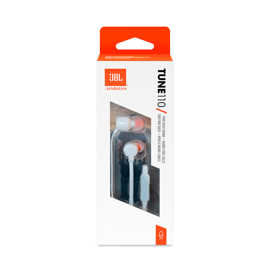 AUDIFONO JBL ALAMBRICO BLANCO T110