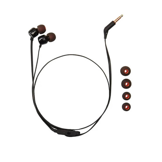 AUDIFONO JBL ALAMBRICO NEGRO T110