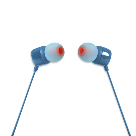 AUDIFONO JBL ALAMBRICO AZUL T110