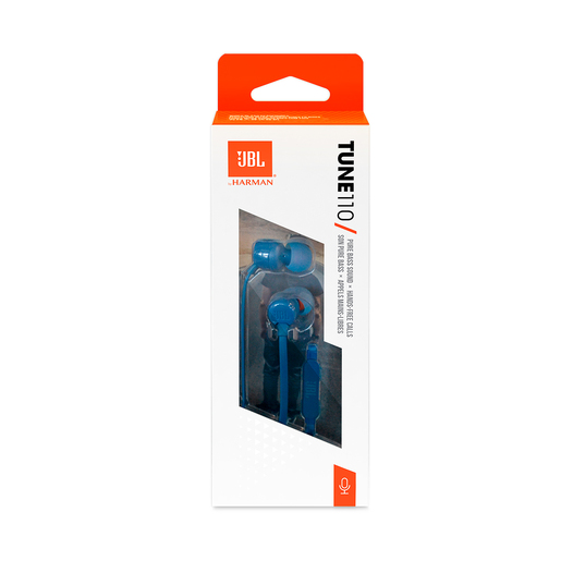 AUDIFONO JBL ALAMBRICO AZUL T110
