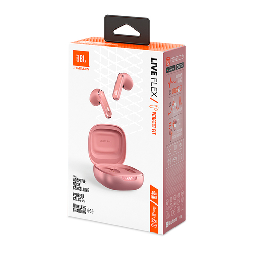 AUDIFONO JBL INALAMBRICO ROSA LIVE FLEX