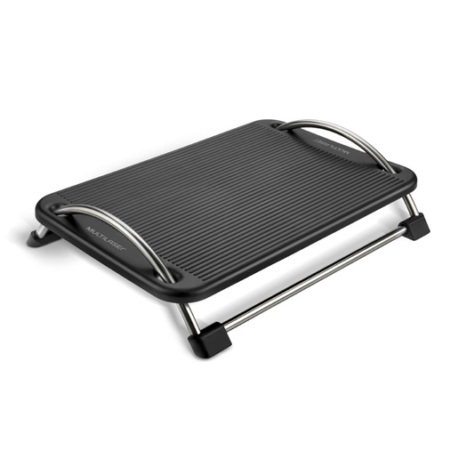 DESCANSO MULTILASER DE PIE ERGONOMICO RECLINABLE NEGRO AC059