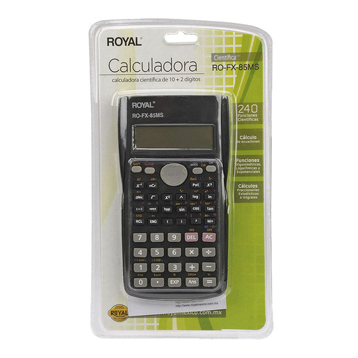 CALCULADORA ROYAL CONSUMER CIENTIFICA 52102L-M