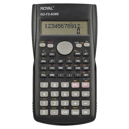 CALCULADORA ROYAL CONSUMER CIENTIFICA 52102L-M