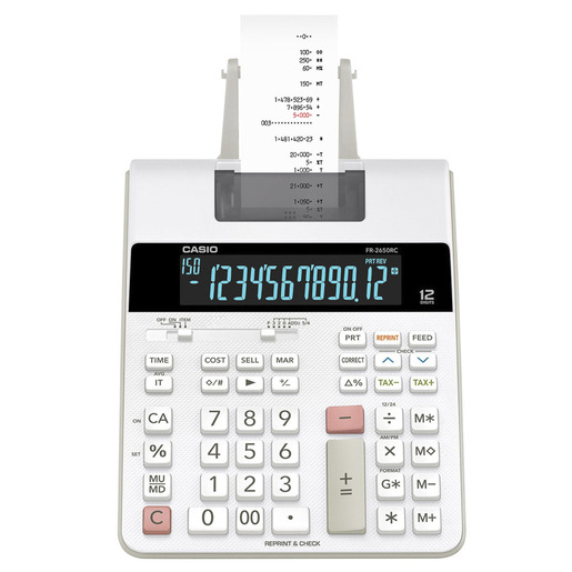 SUMADORA CASIO FR-2650RC