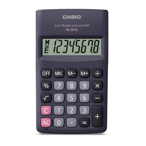 CALCULADORAS CASIO HL-815L-BK