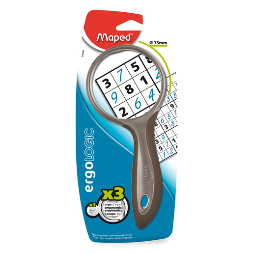 LUPA LARGA DIAMETRO 75MM B/1