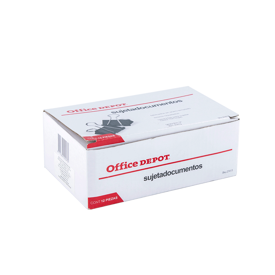 SUJETADOCUMENTOS OFFICE DEPOT (JUMBO, 51 MM)