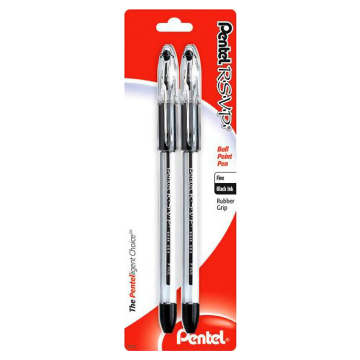 BOLIGRAFO RSVP NEGRO B/2 FINO