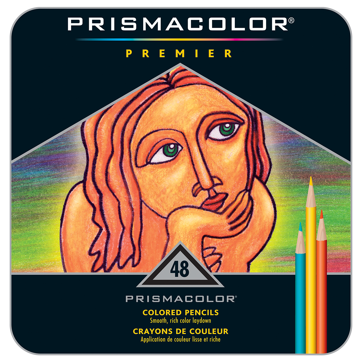 PRISMACOLOR PROFESIONAL ESTUCHE CON 48 PIEZAS