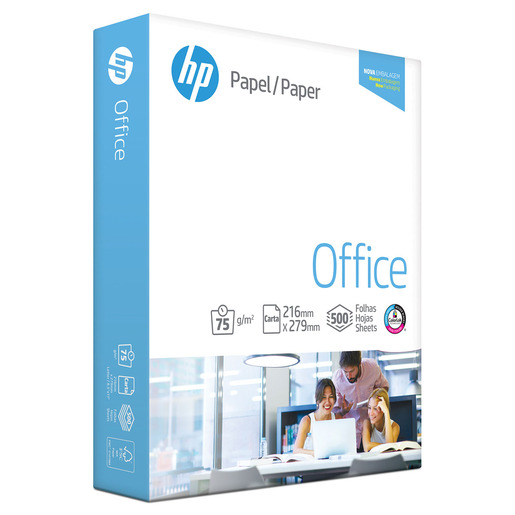 PAPEL HP OFFICE T/CARTA RESMA 75 GR
